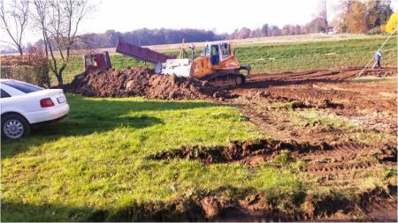 Izgradnja protipoplavnega nasipa na desnem bregu Murice – Ščavnice 15